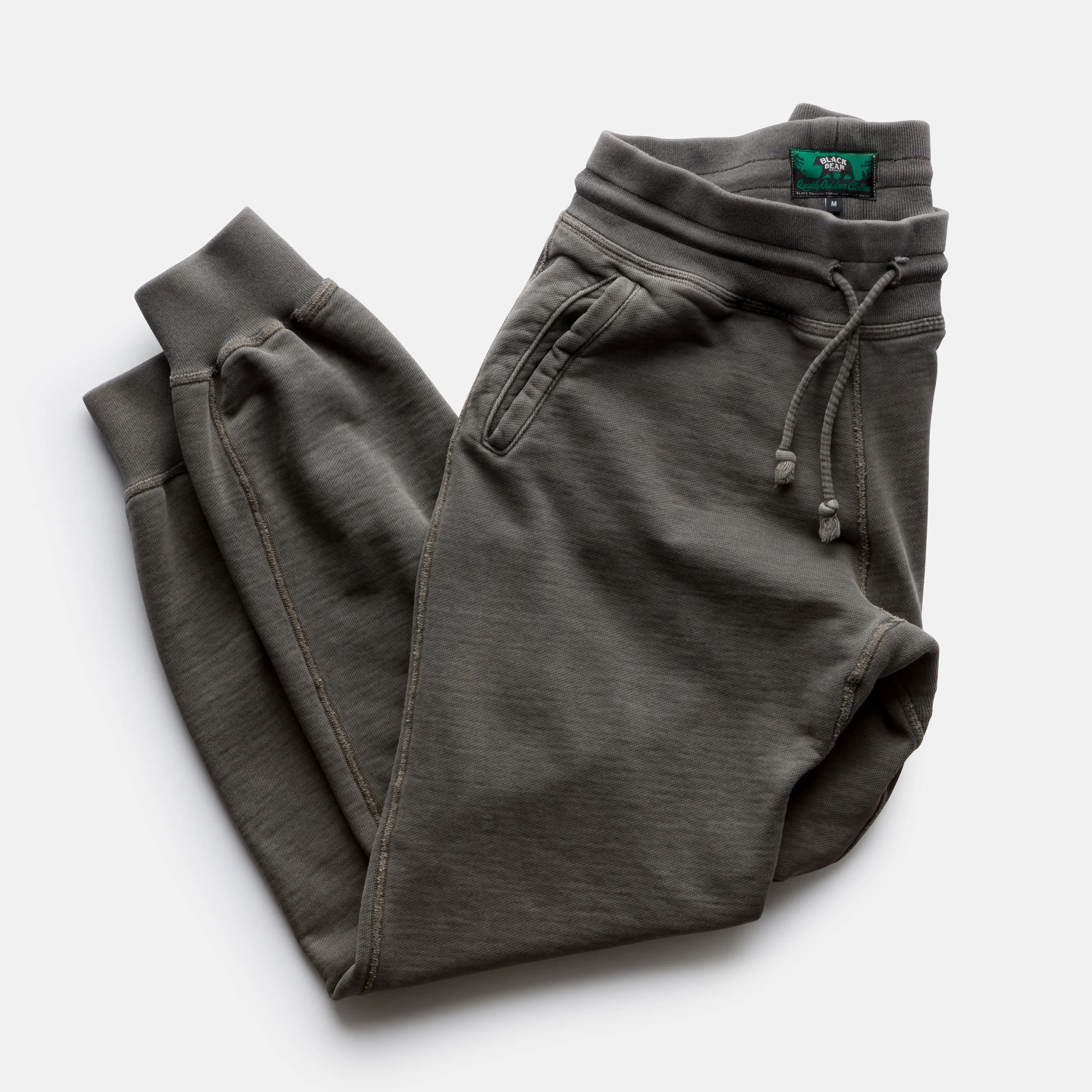【在庫限り】 Garment - Grey CHARCOAL Brand Bear Black Dyed 30oz Ultimate パンツ